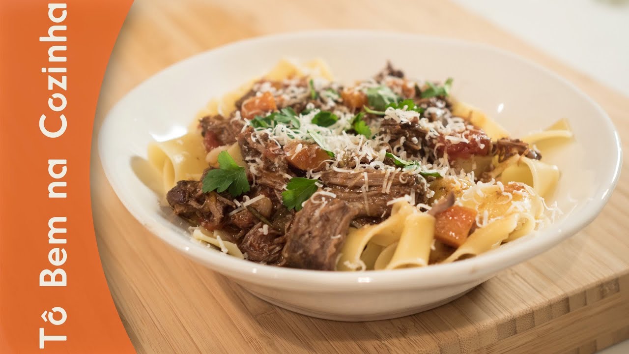 RAGU DE COSTELA (com pappardelle) - Receita de ragu (Episódio #197)