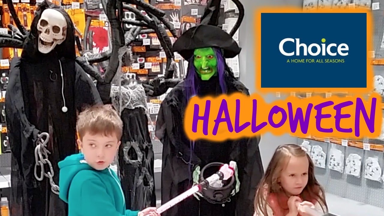 Halloween at Choice Store YouTube