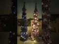5FT Independence Day Metallic Foil Tree Patriotic Display Solution for Stores, Events&amp;Holiday Buyers