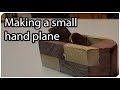 Making a small hand plane using scrap wood Making a small hand plane using scrap wood