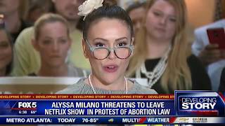 Alyssa Milano threatens to leave show