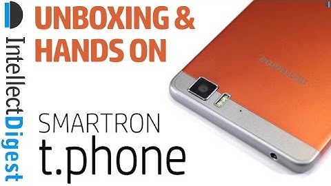 Smartron t.phone Unboxing & Hands On Review By Intellect Digest