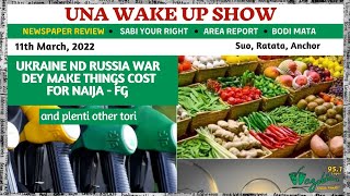 Newspaper Tori 11th March 2022