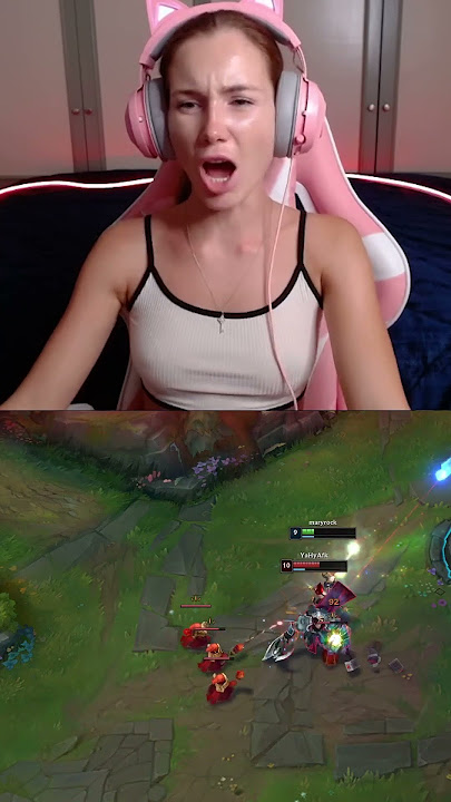 Mary play in League Legends. First experience