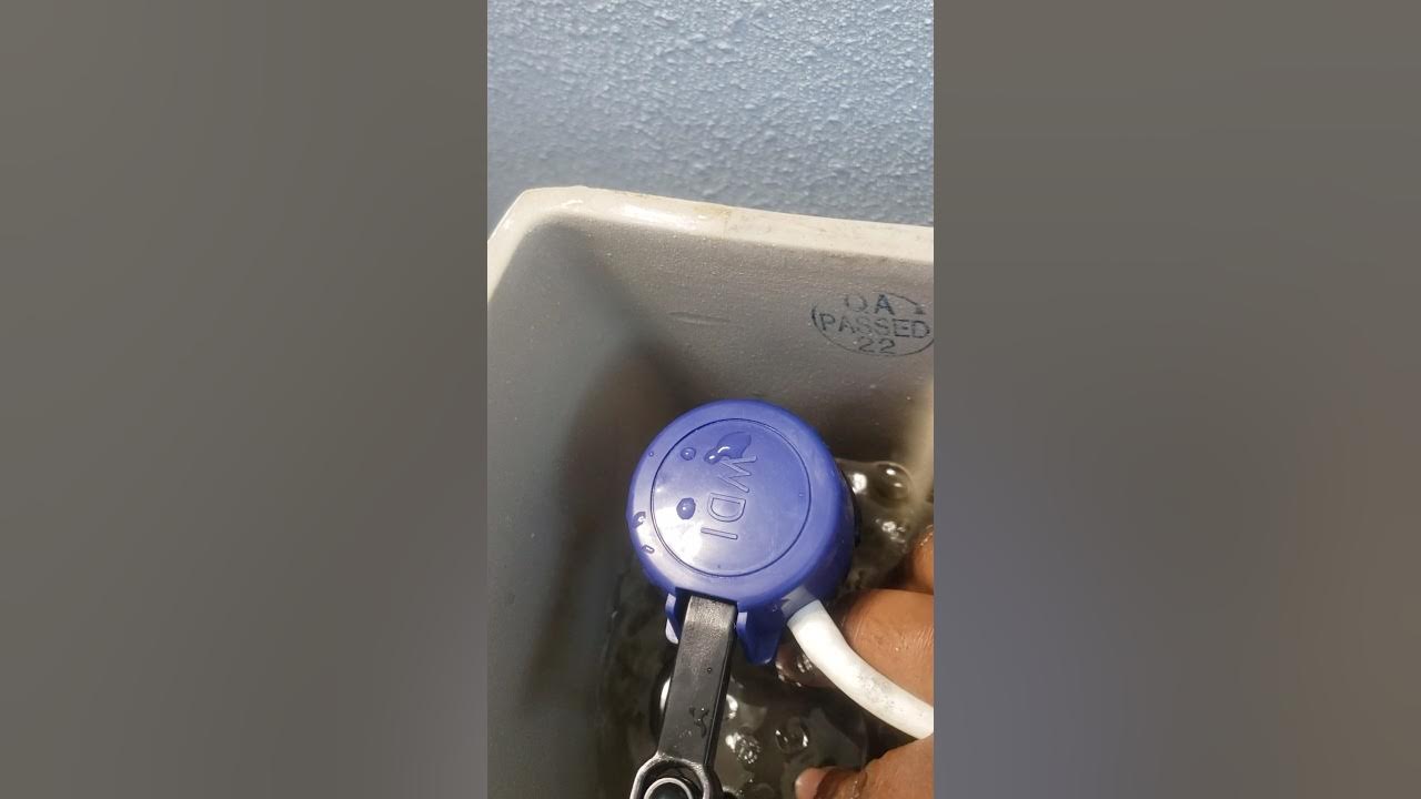 running waterridge dual flush toilet fix YouTube