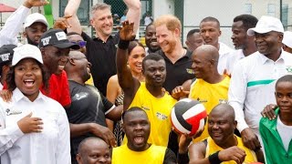 Day 2 | #HarryandMeghan attend a sit-down Volleyball + unseen videos