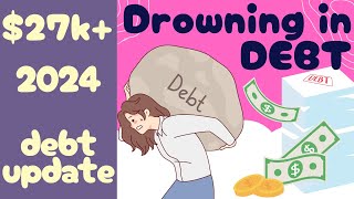 20K+ Debt Confession | 2024 | Debt Payoff Journey & Plan | Low Income