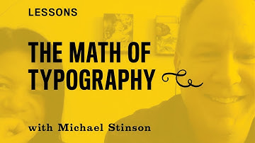 The Math of Typography