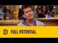 Full potential  two and a half men  comedy central africa