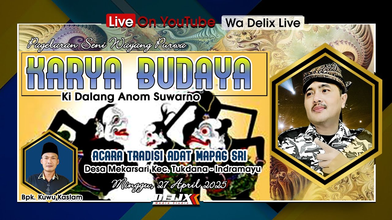 LIVE WAYANG PURWA KARYA BUDAYA KI DALANG SUWARNO ACARA MAPAG SRI DESA MEKARSARI KEC. TUKDANA - IM