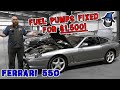 Ferrari Fuel Pumps Fixed for $1,500! The CAR WIZARD uses his magic to replace both pumps on this 550