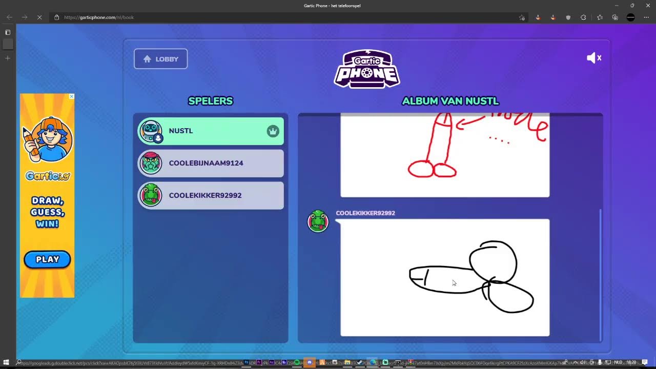 tekenen met vrienden