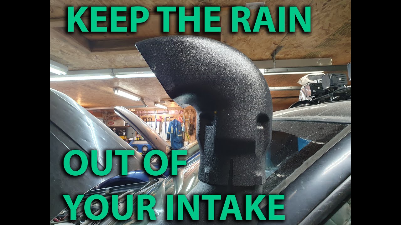Cheap Jeep snorkels How to enable the rain extraction feature! YouTube
