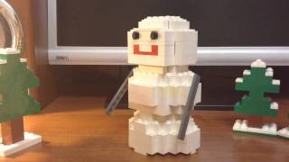 Лего Обзор на снеговика из Lego ответы на вопросы 