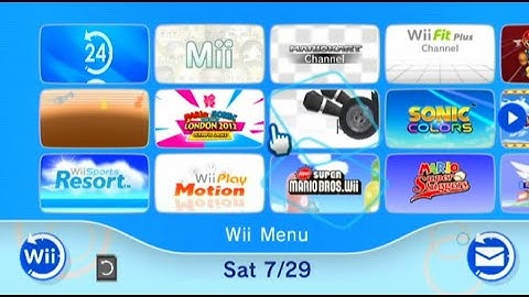 My Hacked Wii Menu (UPDATED WITH RII CONNECT BACKGROUND) 60FPS