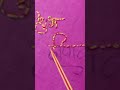 Basic Hand Embroidery Stitch | Diwali Special | Embroidery Tutorials #happydiwali #embroidery