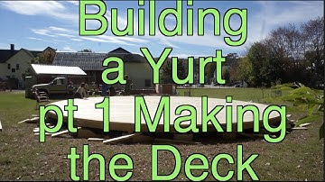 Yurt Build pt. 1 Round Foundation