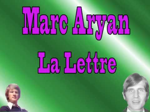 Marc Aryan - La Lettre