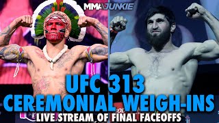 UFC 313: Pereira vs. Ankalaev Ceremonial Weigh-In Live Stream