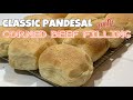 Classic Pandesal Recipe   | Soft and Fluffy Corned Beef Pandesal | No Mixer Needed