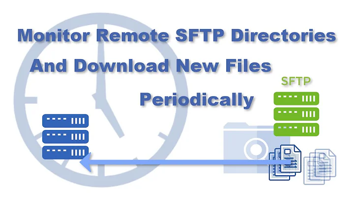 Monitoring Remote SFTP Directories and then Downloading New Files On A Periodic Basis