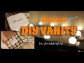 DIY Vanity Mirror with Dimmable LED Lights