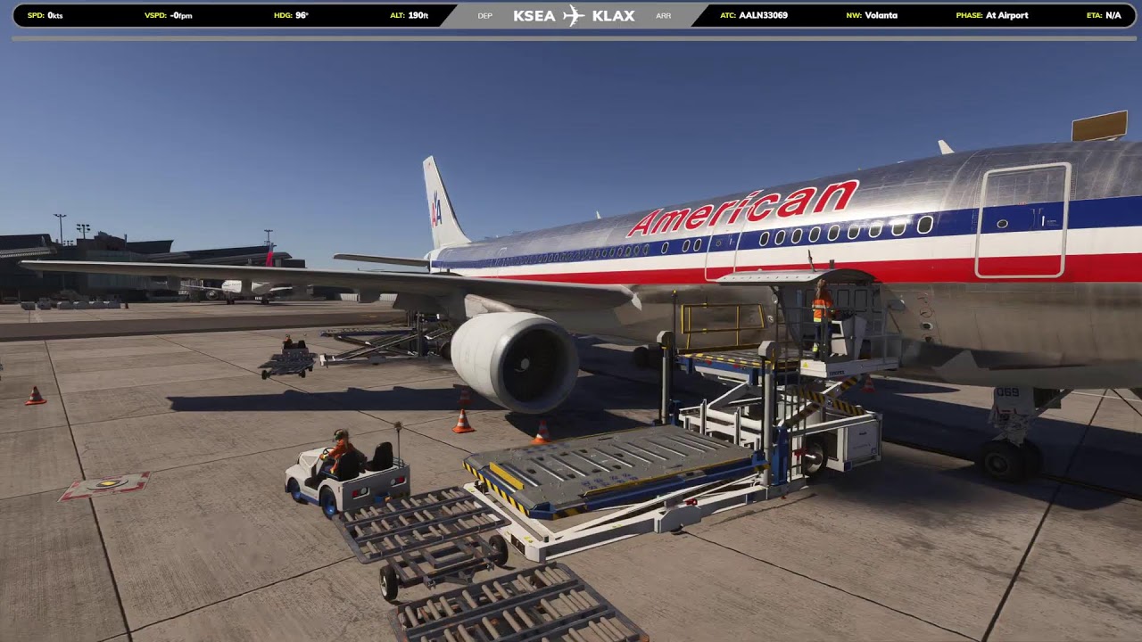 Seattle (KSEA)-LoS AngeleS(KLAX)|BaTc|Fullflight A300 iNibuilds