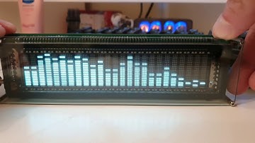 Music Spectrum Audio VU Meter Screen Amplifier VFD Display
