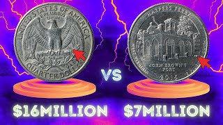 RETIRE IF YOU FIND THIS TOP 5 MOST EXPENSIVE RARE USA STATE QUARTERS DOLLAR THAT ARE WORTH MILLION!