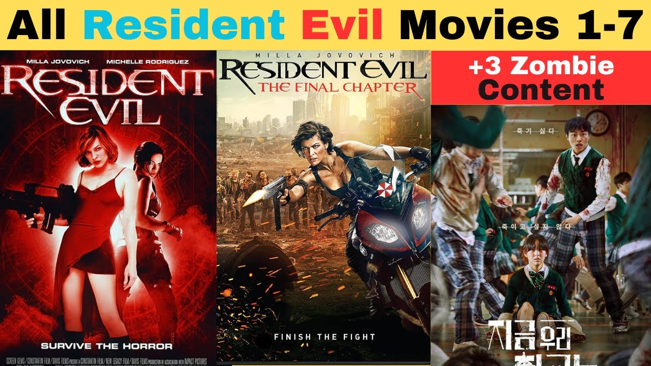 How to watch the Resident Evil movies in order - from the original to the  Final Chapter