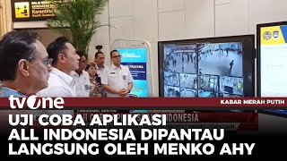 Menko AHY Tinjau Uji Coba Aplikasi All Indonesia di Bandara Soekarno Hatta | Kabar Merah Putih tvOne