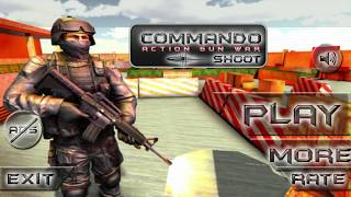 Commando Action Gun War Shoot - Android Gameplay screenshot 3