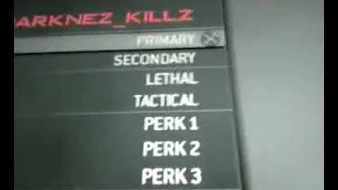 Tutorial: How to get Colored Classes in MW3