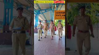 Difference Between RPF and GRP 🚂👮‍♂️🚨 #shorts #indianrailways