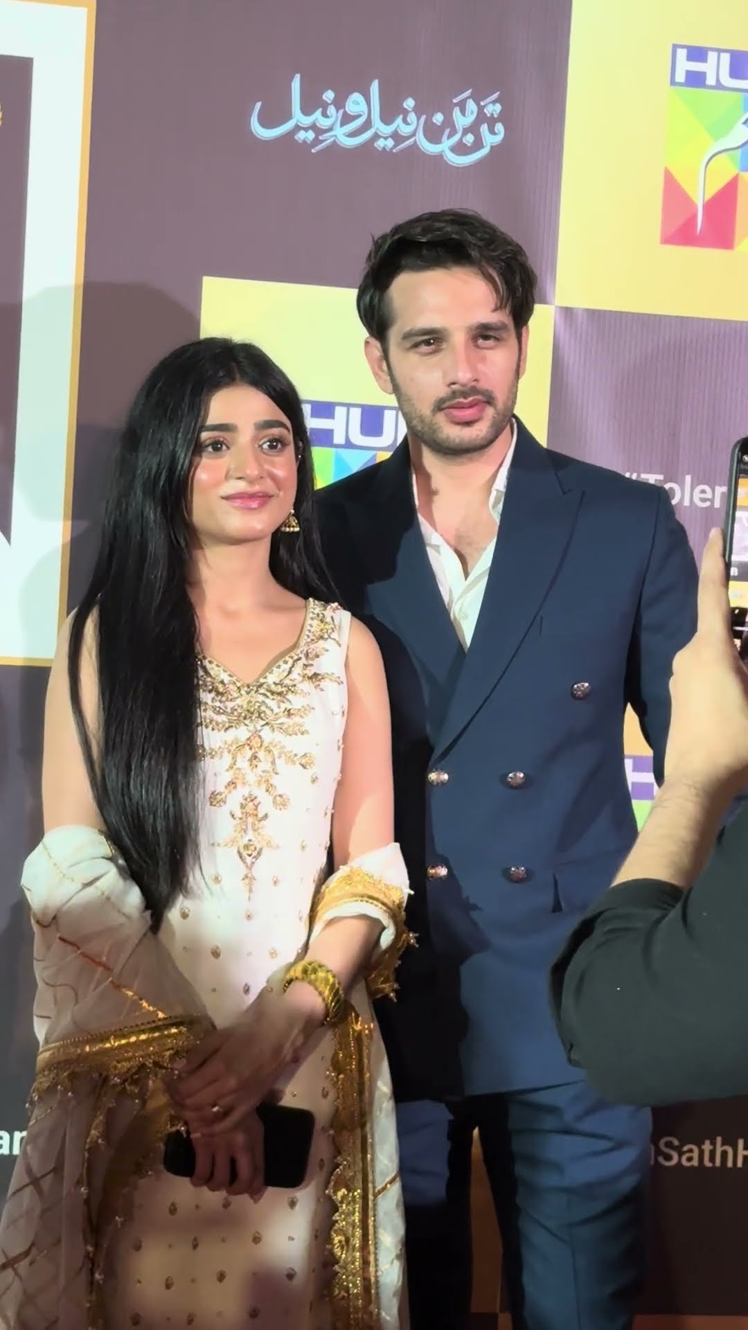 Sehar Khan \u0026 Usama Khan at an evening of storytelling \u0026 celebration! ?✨ #shorts #humtv