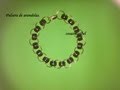 Tutorial;Pulsera de argollas o arándelas.