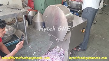 Onion Slicer for Dehydration Plant | Onion Cutter | Vegetable Slicer | Ginger Slicing and Cutting