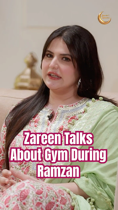 Zareen Talks About Gym During Ramzan | #zareenkhan #sanakhan #raunakeramadan