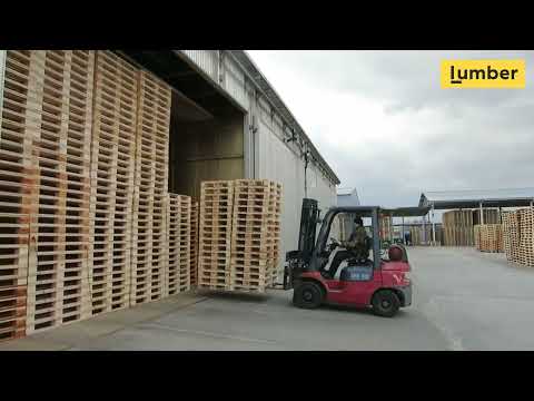 Сушка и термообработка поддонов EPAL – Lumber