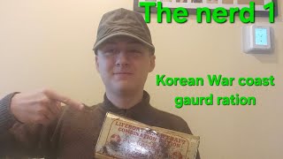 Korean war coast guard ration