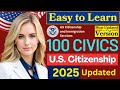 2025 random 100 civics questions and answers - U.S. citizenship interview 2025 I N400 Interview