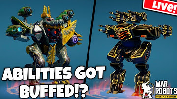 ULTIMATE LEO & New AMMIT Robot Ability BUFFED? | War Robots 11.7 Test Server