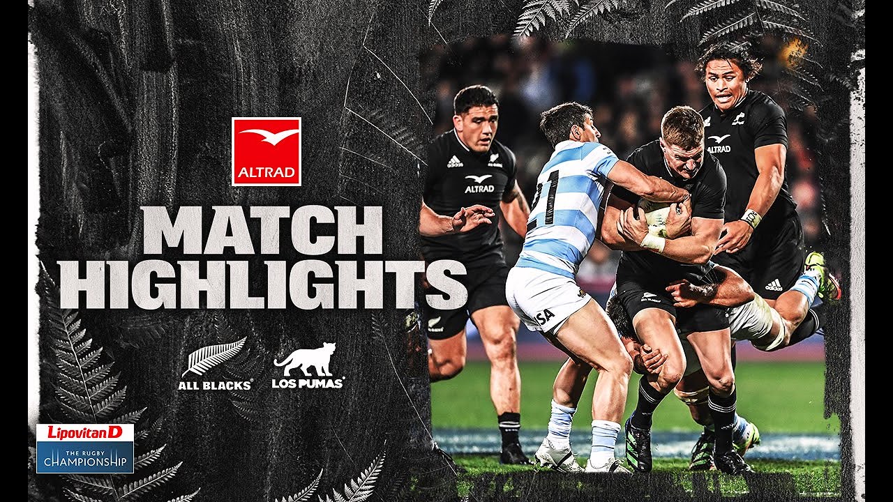 HIGHLIGHTS All Blacks v Argentina 2022 (Christchurch)