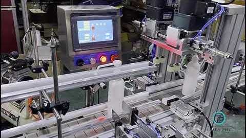 Dây Chuyền Chiết Rót Siết Nắp Tinh Dầu 6 Vòi Bơm Nhu Tự Động