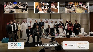 CXO Roundtable discussion | Riyadh | SaudiArabia | CXOJunction | Concerto | ComforteAG |JolnarFuture