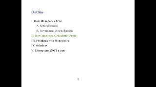 Principles of Microeconomics - Chapter 10 Part 2
