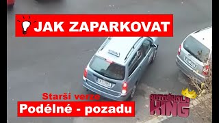 JAK ZAPARKOVAT? JEDNODUCHÉ PARKOVÁNÍ PODÉLNÉ ve 3. krocích / HOW TO PARALLEL PARK. Driving lesson.