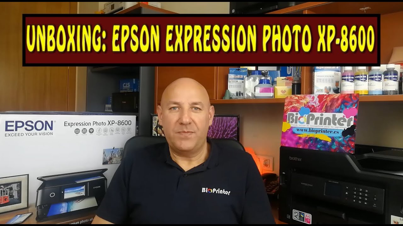 EPSON EXPRESSION PHOTO XP 8600: UNBOXING. IMPRESORA FOTOGRÁFICA 3 EN 1