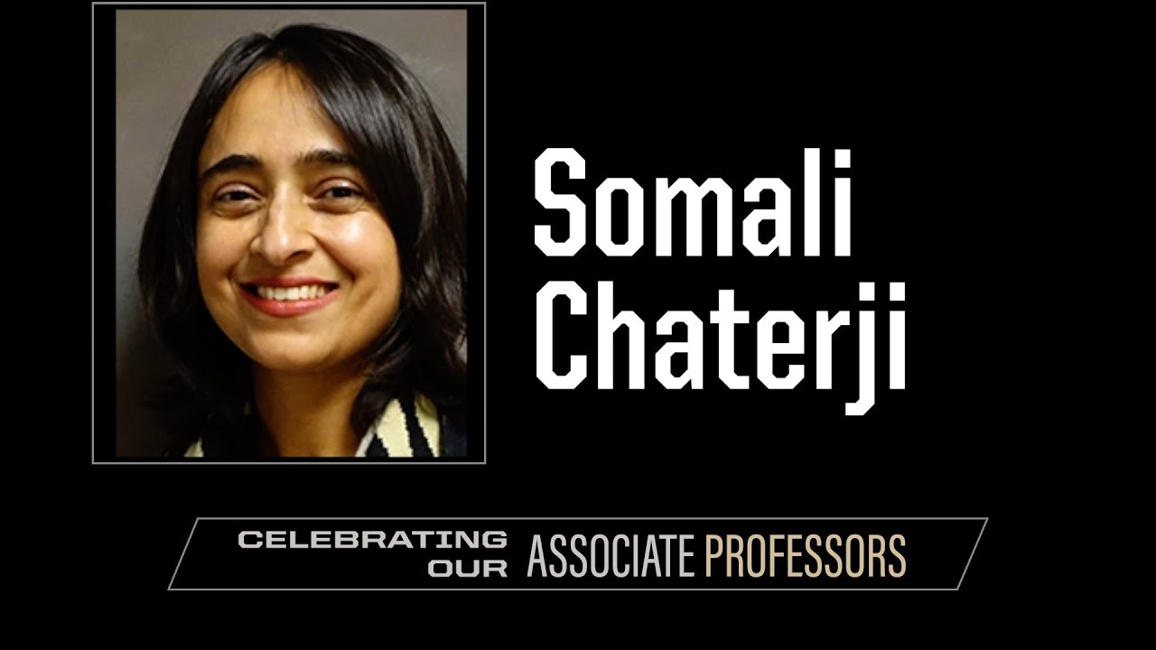 Celebrating Our Associate Professors: Somali Chaterji