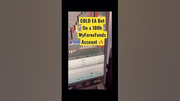 GOLD MT4 Bot Trading MyForexFunds 100k Account. $800 Profits 🔥  #forexrobot #propfirm #passiveincome
